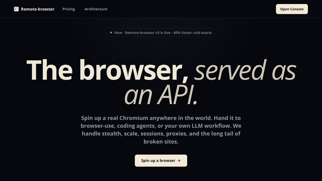 Remote Browser