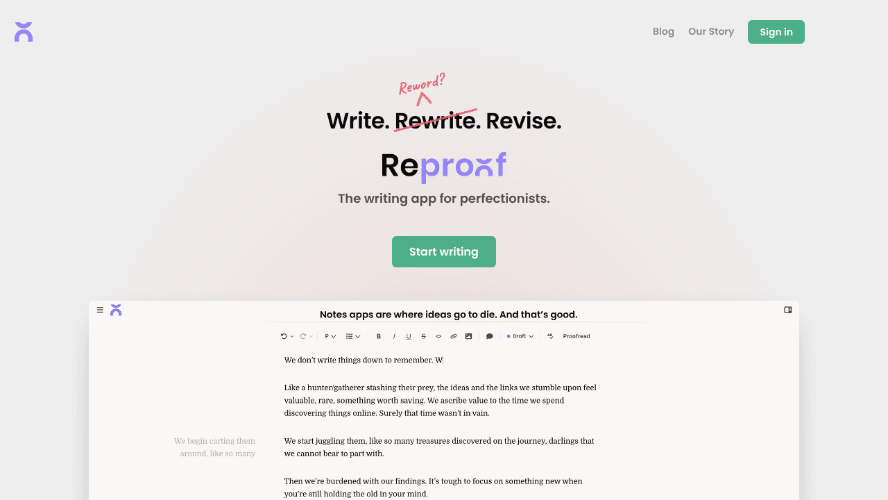 Reproof
