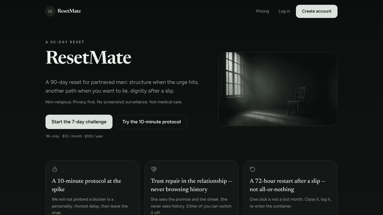 ResetMate