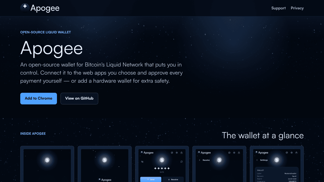 Resolvr Launches Apogee Web Wallet