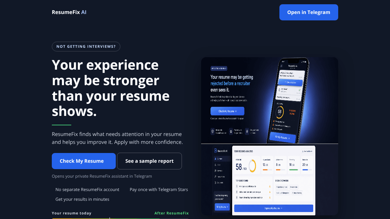 ResumeFix AI