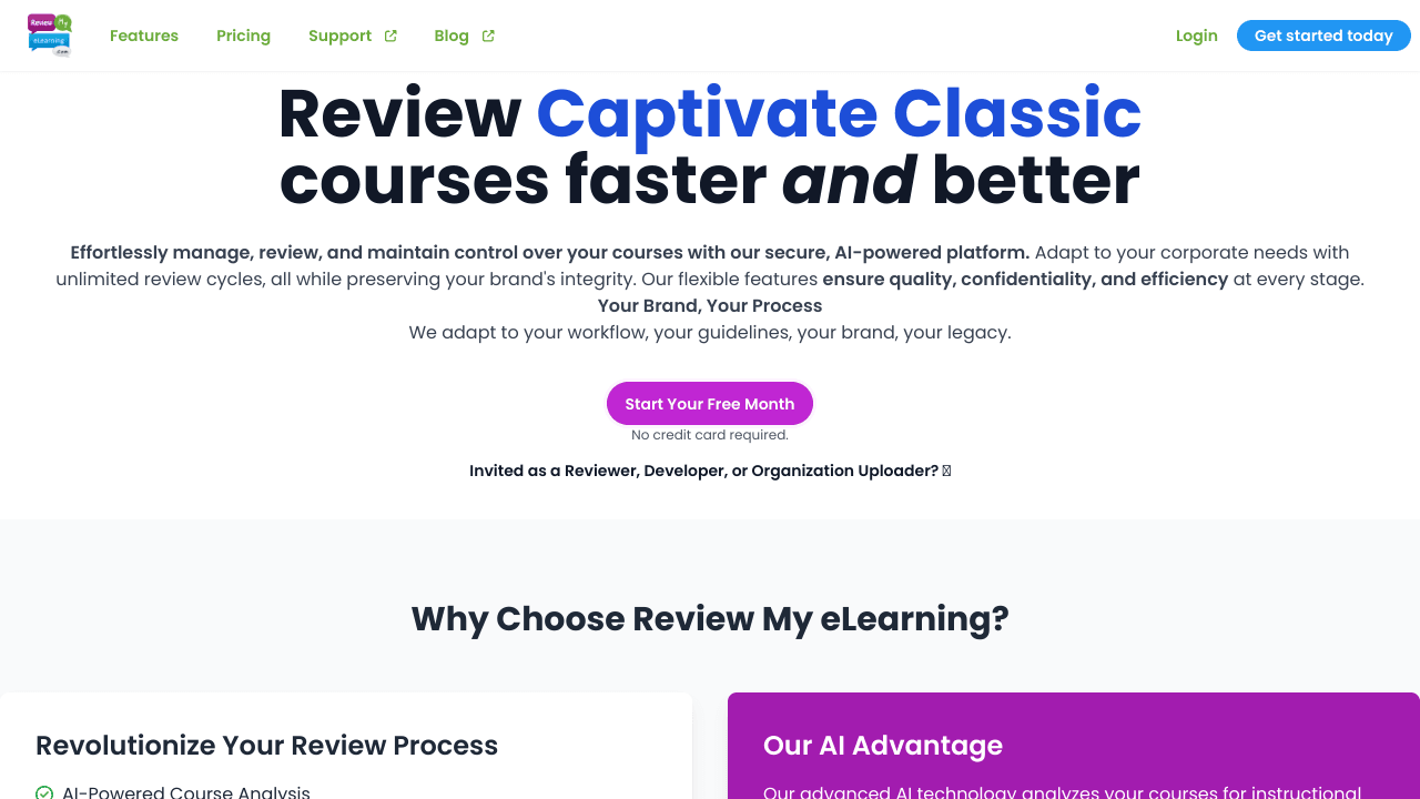 Review My eLearning