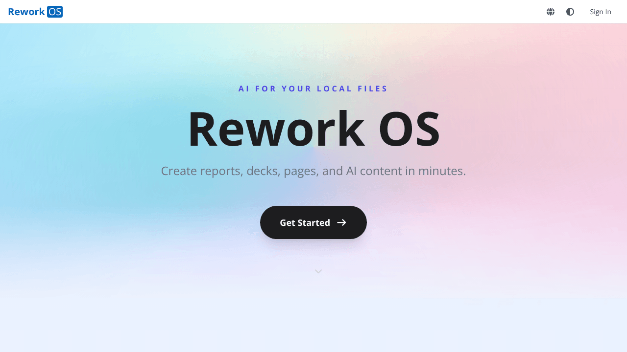 Rework OS