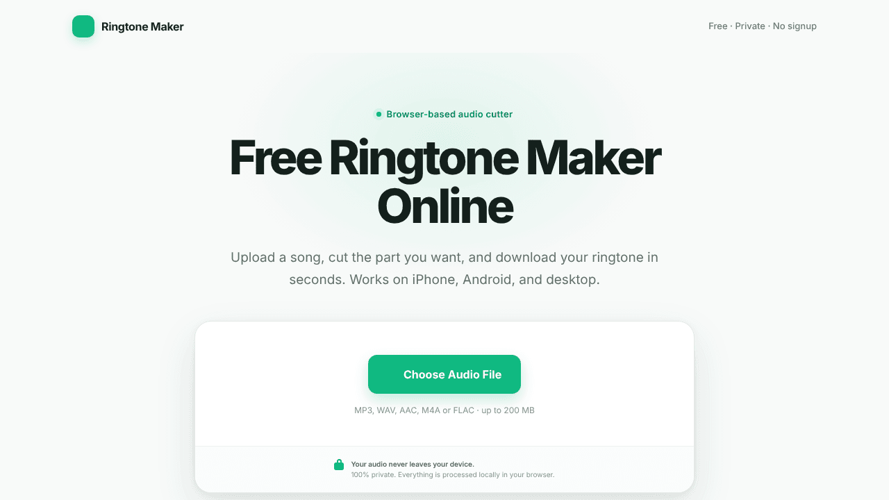 Ringtone Maker