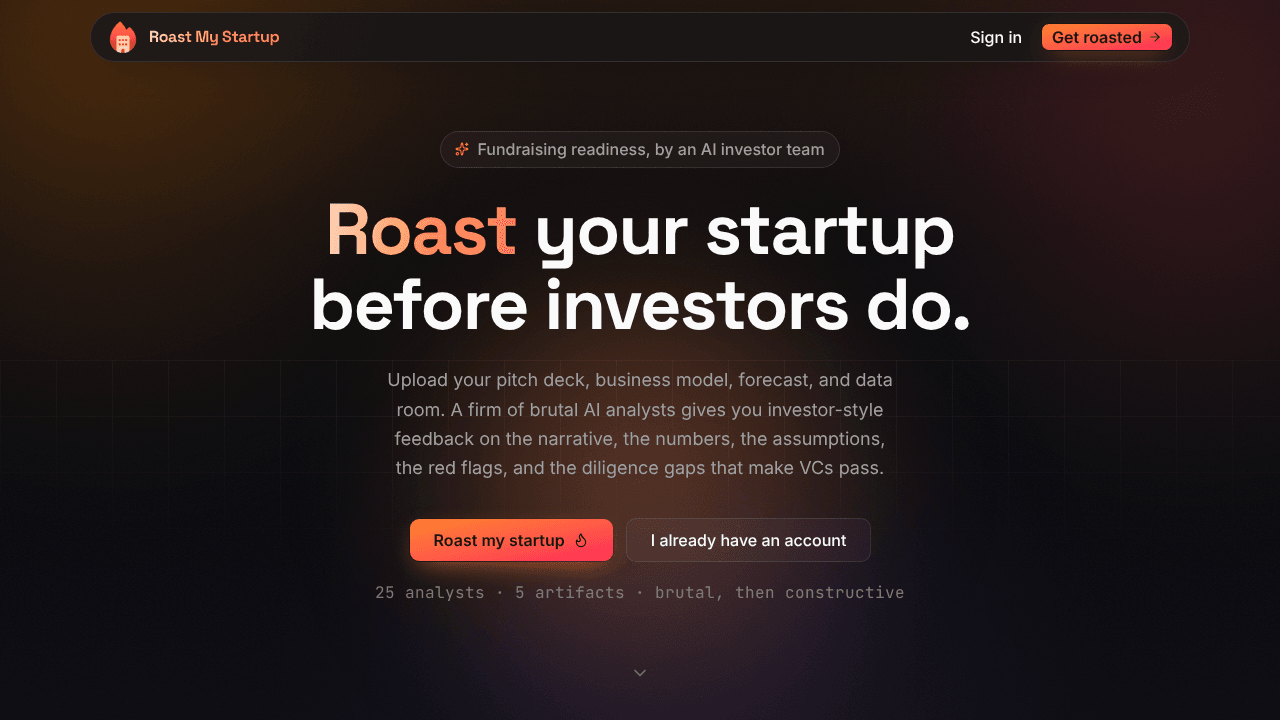Roast My Startup