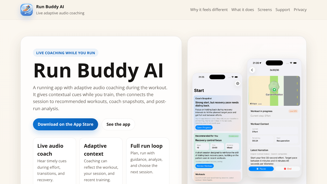 Run Buddy AI