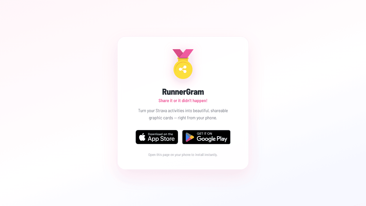 Runnergram
