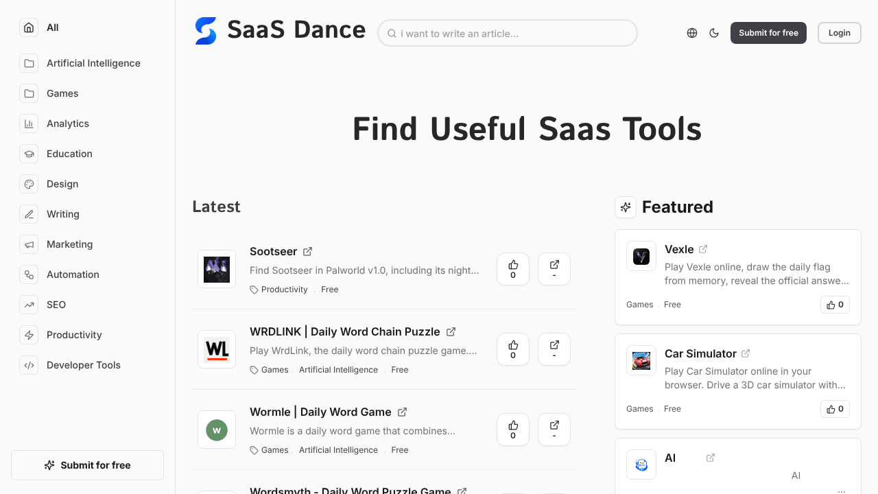 SaaS Dance