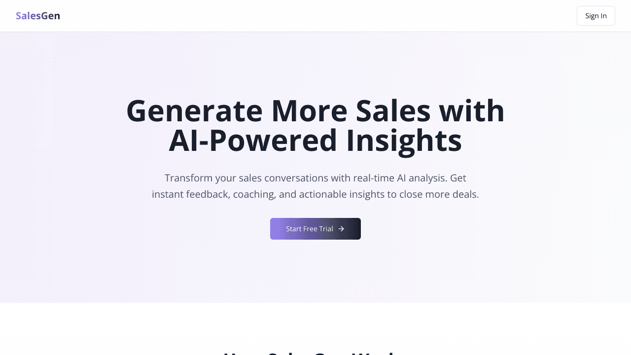 SalesGen