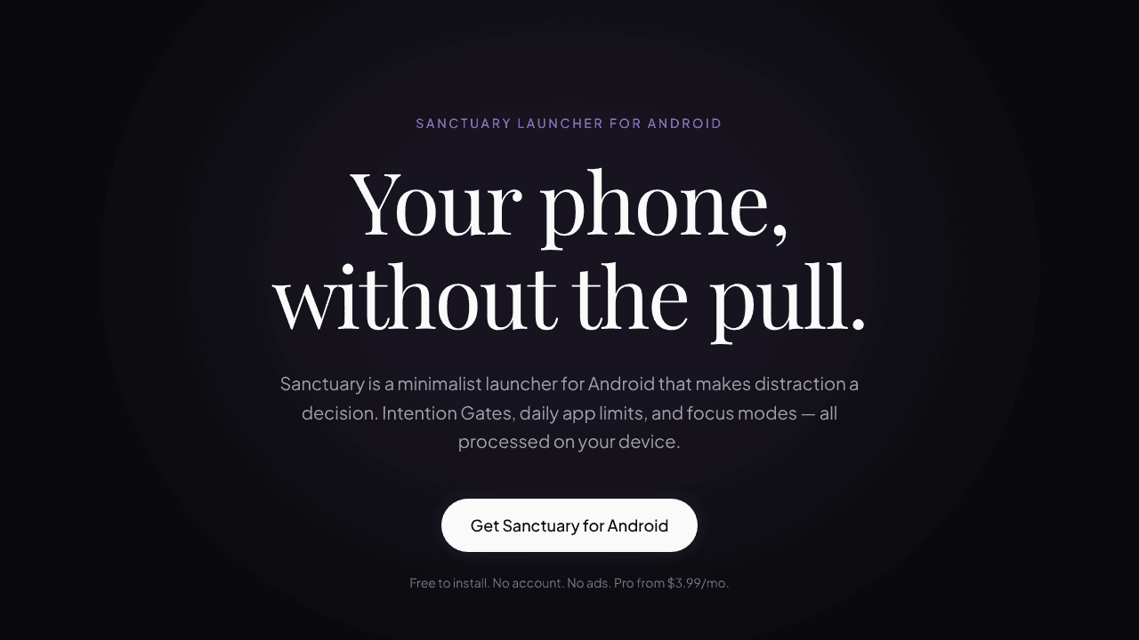 Sanctuary Launcher