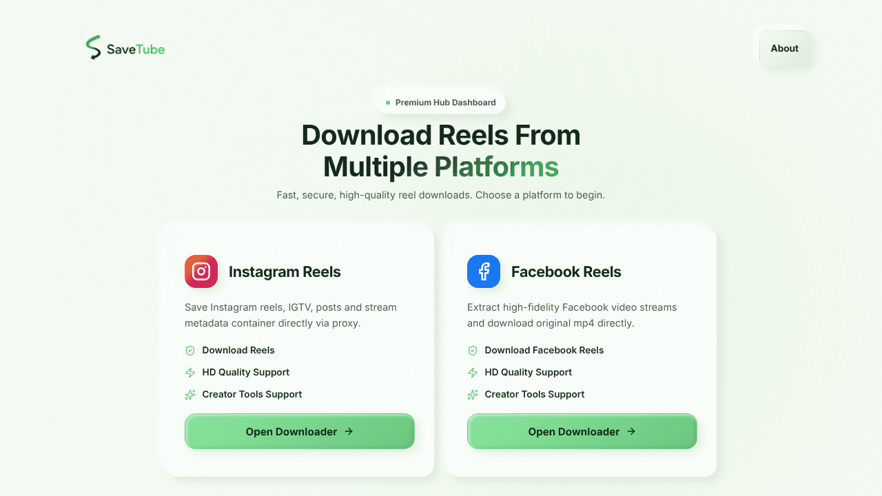 SaveTube - Video Downloader