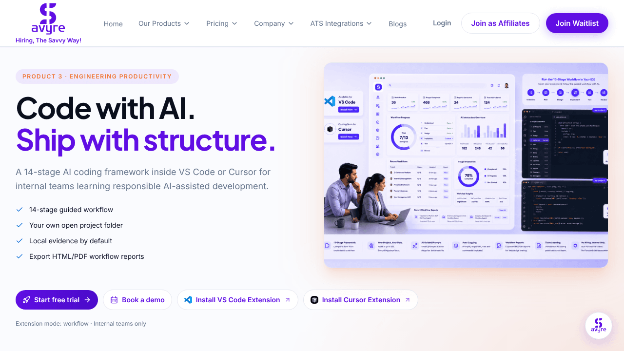 Savyre AI Coding Workflow