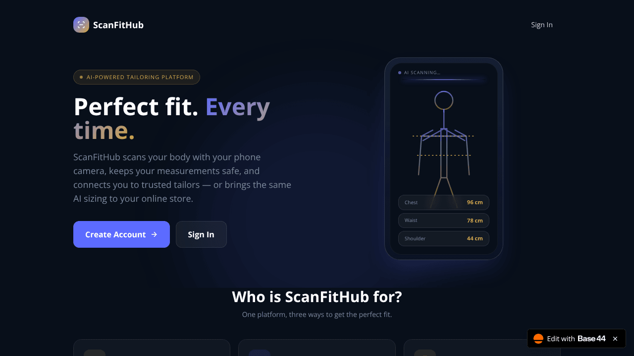 ScanFitHub