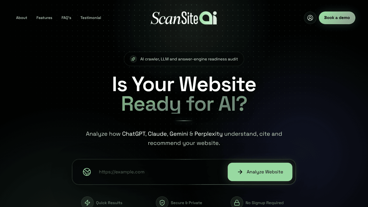 ScanSite AI