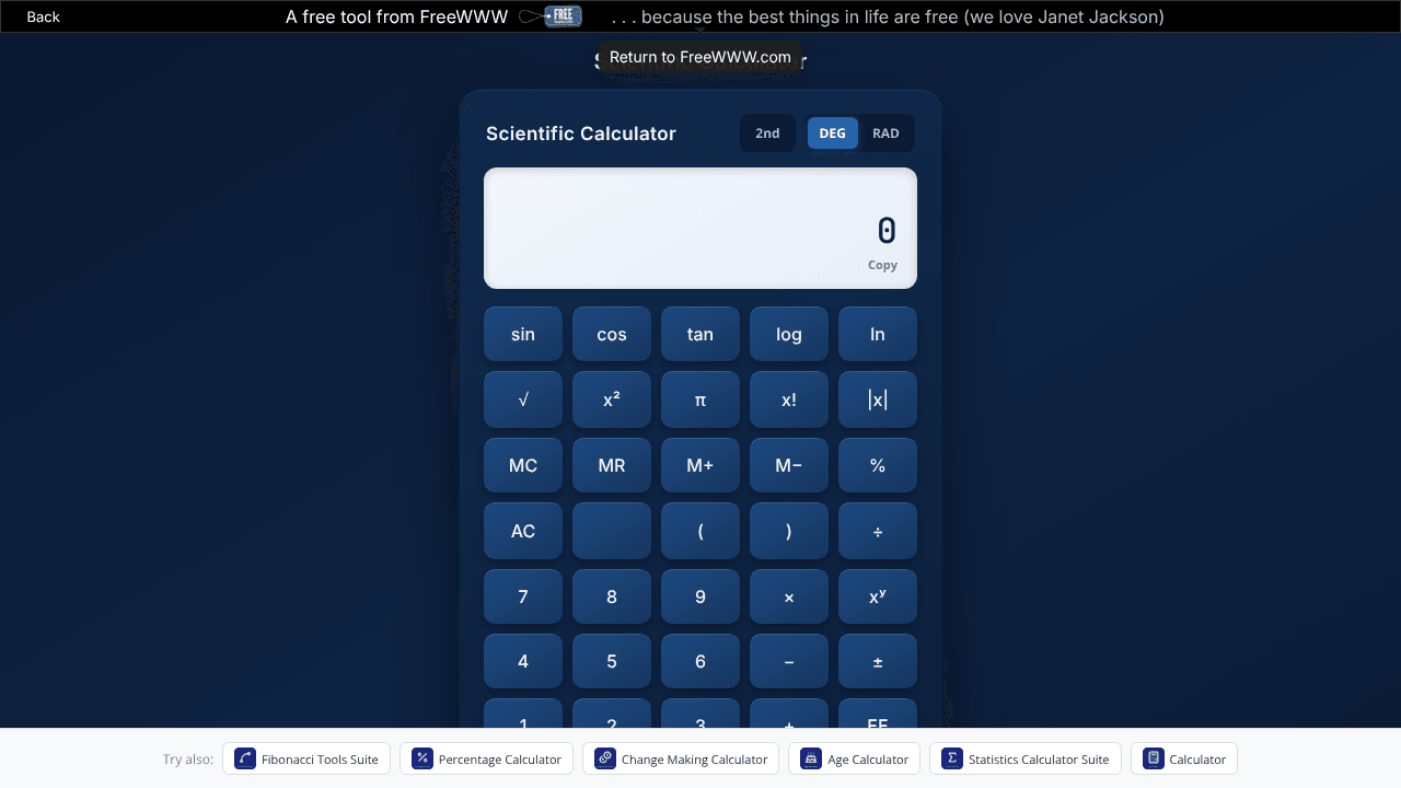 Scientific Calculator
