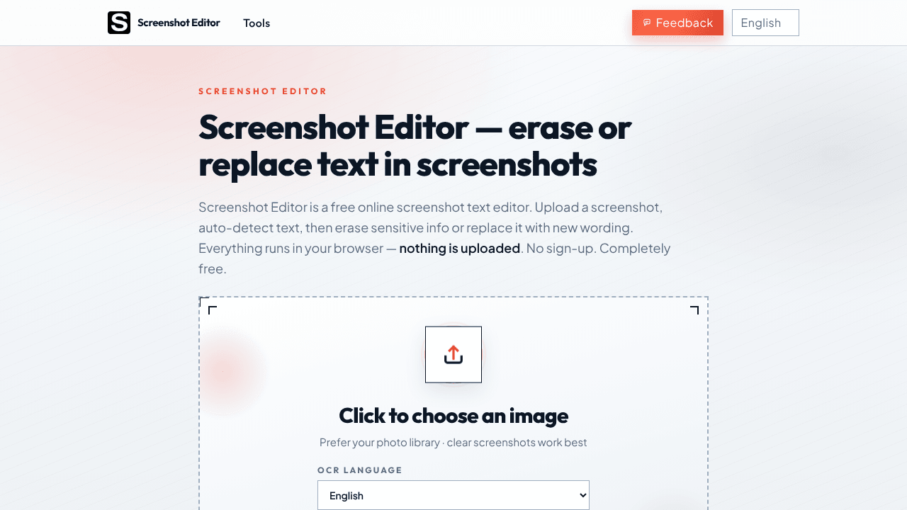 Screenshot Editor
