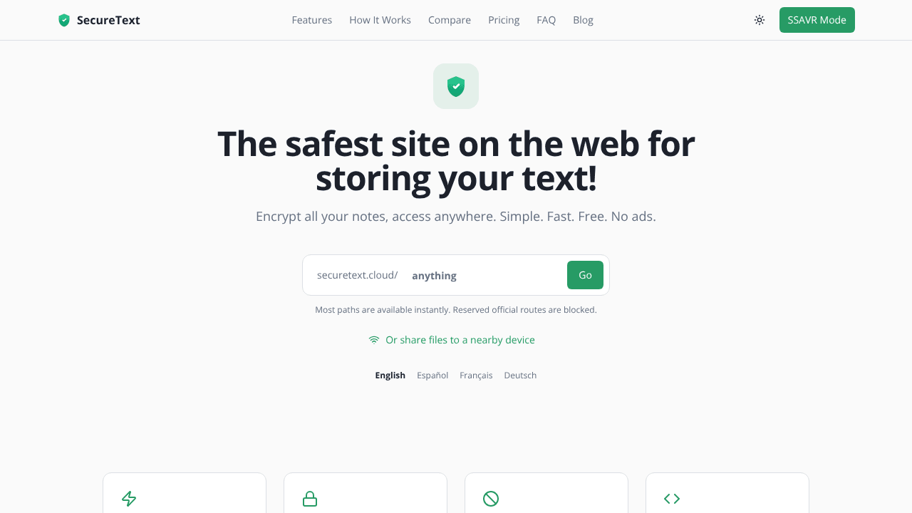 Secure Protected Text