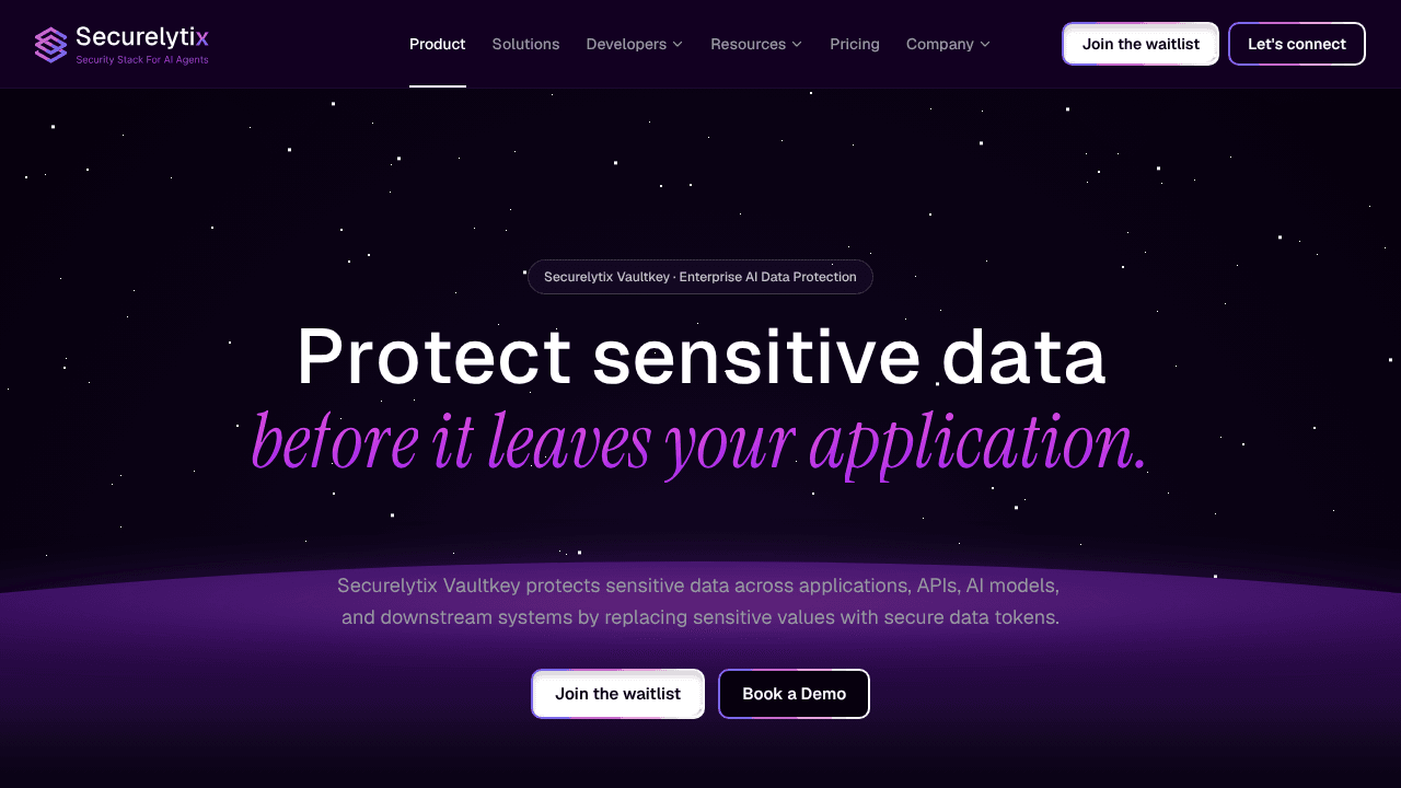 Securelytix Data VaultKey