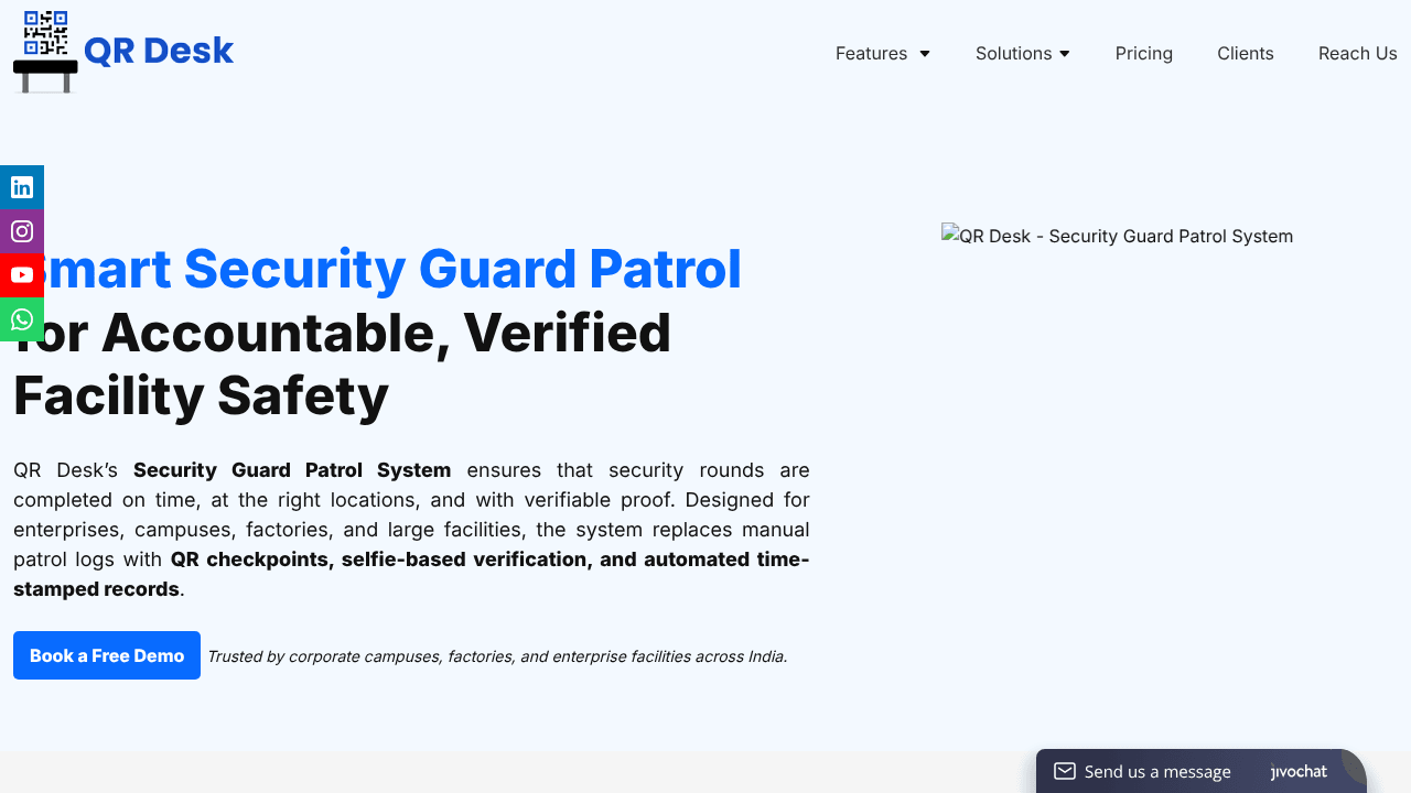 Security Guard Patrol System | QR Desk