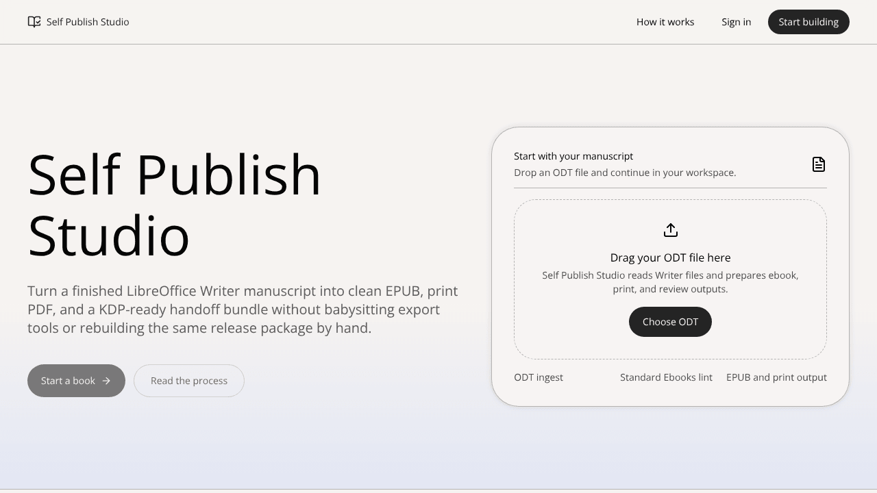 Self Publish Studio