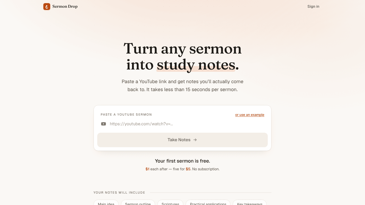 SermonDrop