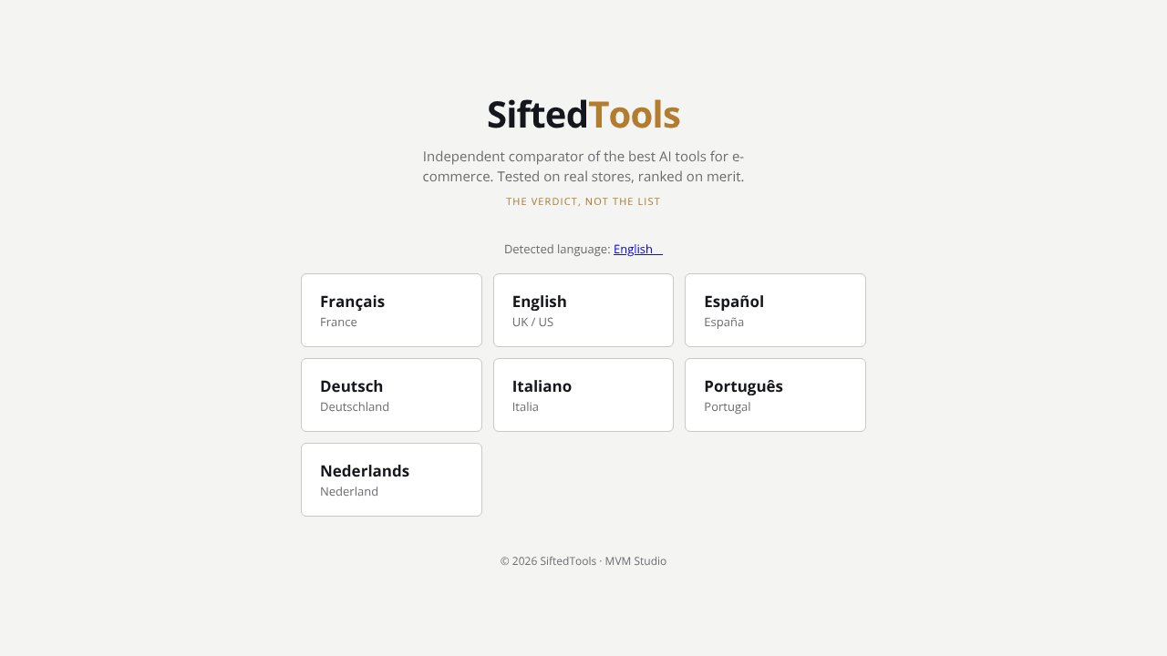 SiftedTools