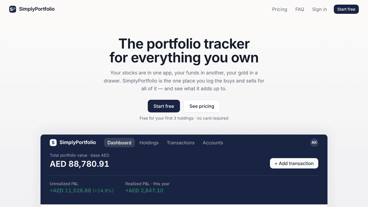 SimplyPortfolio