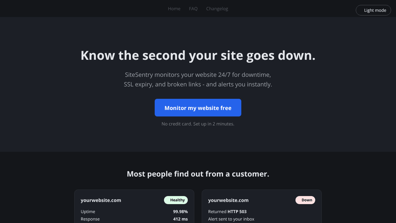 SiteSentry