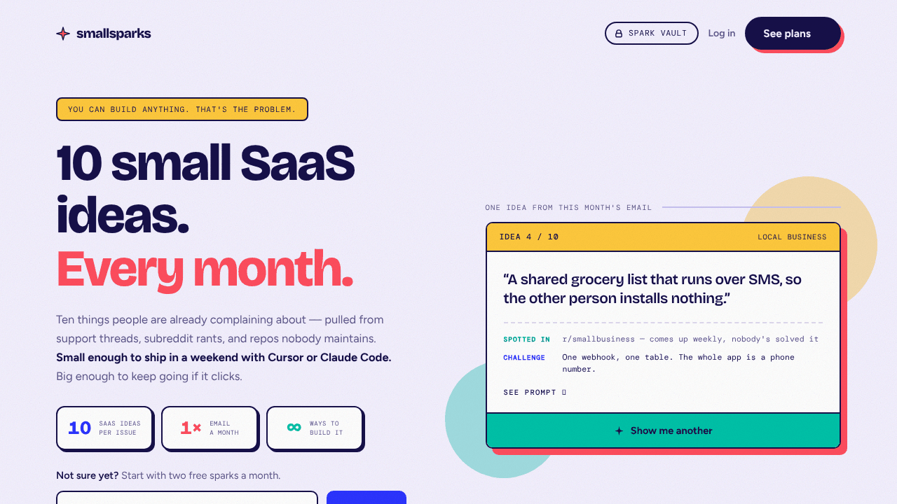 SmallSparkIdeas