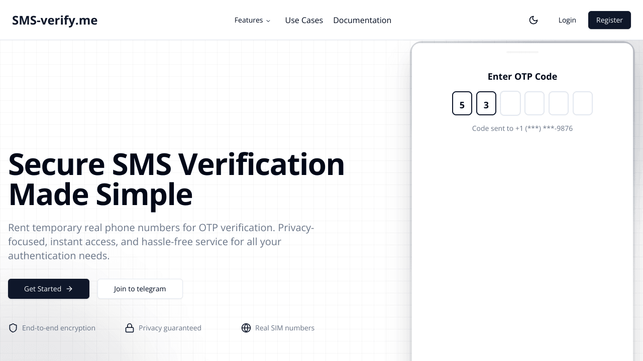 SMS Verification Service