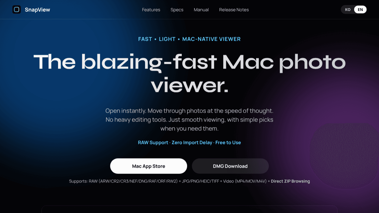 SnapView: Fast Image Viewer
