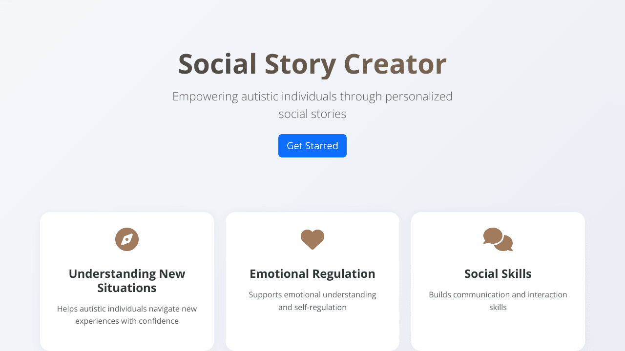 Social Story Creator