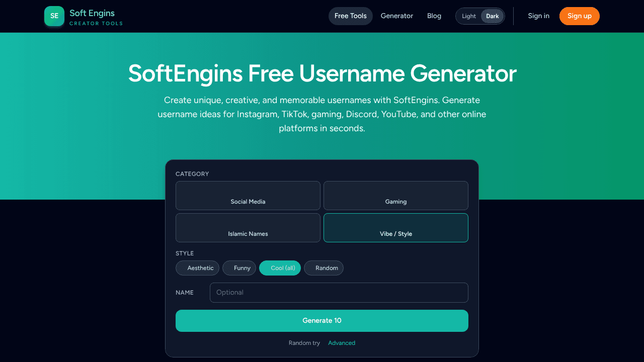 SoftEngins website screenshot
