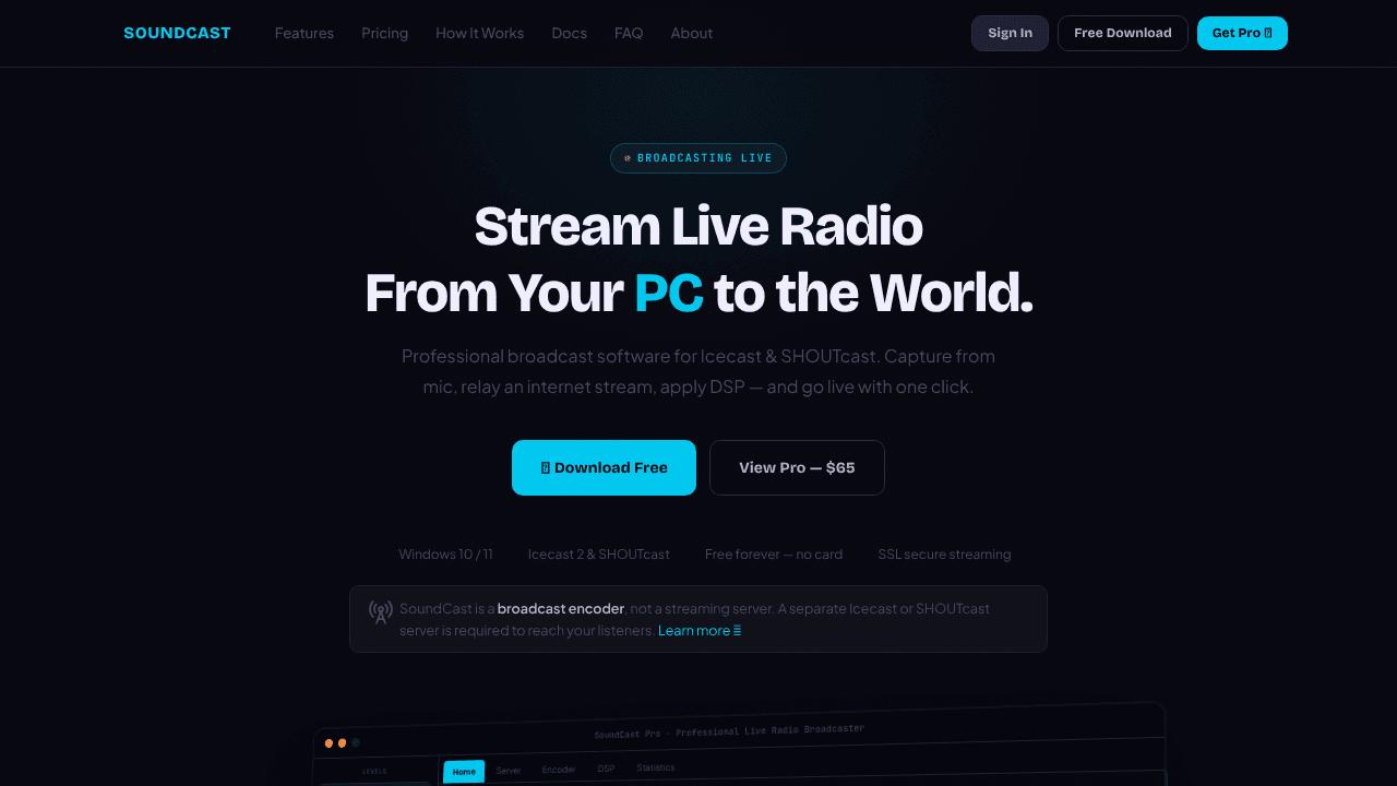 SoundCast Streamer