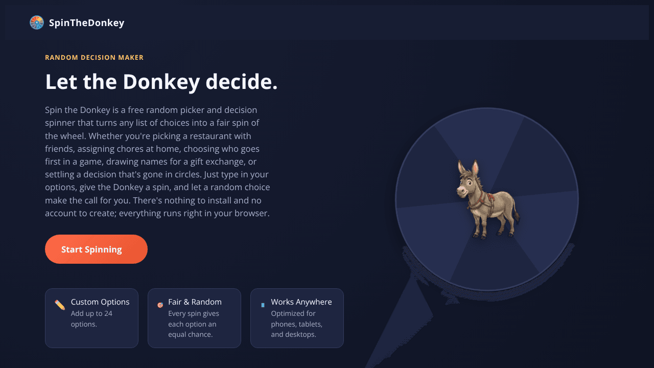 SpinTheDonkey