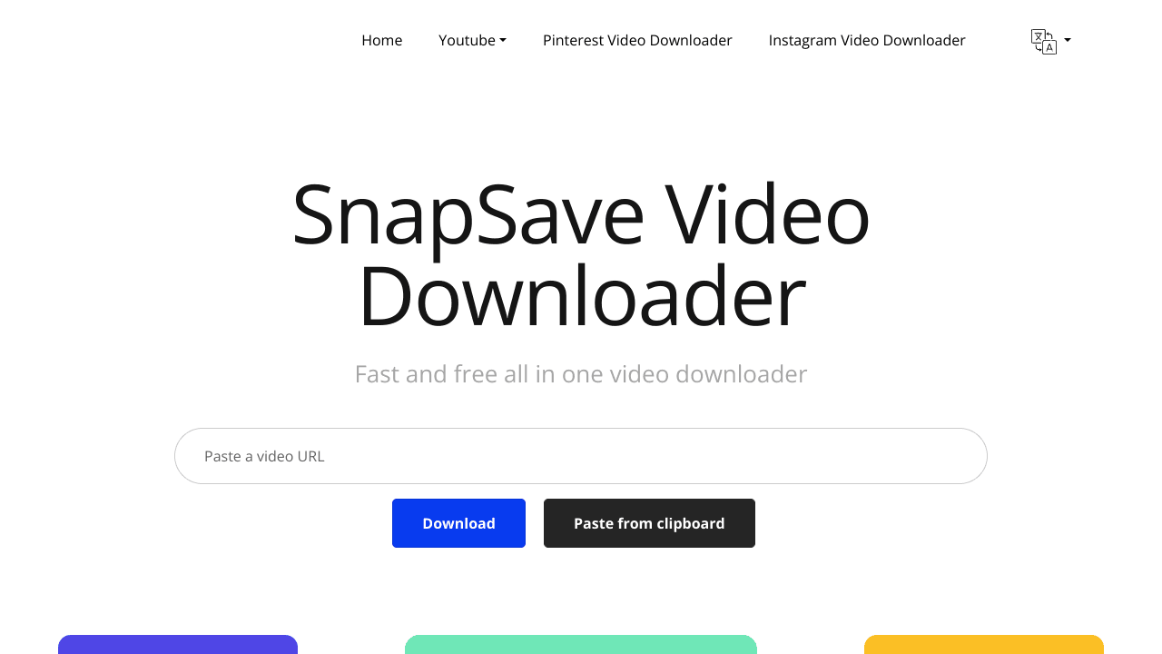 SS Video Downloader