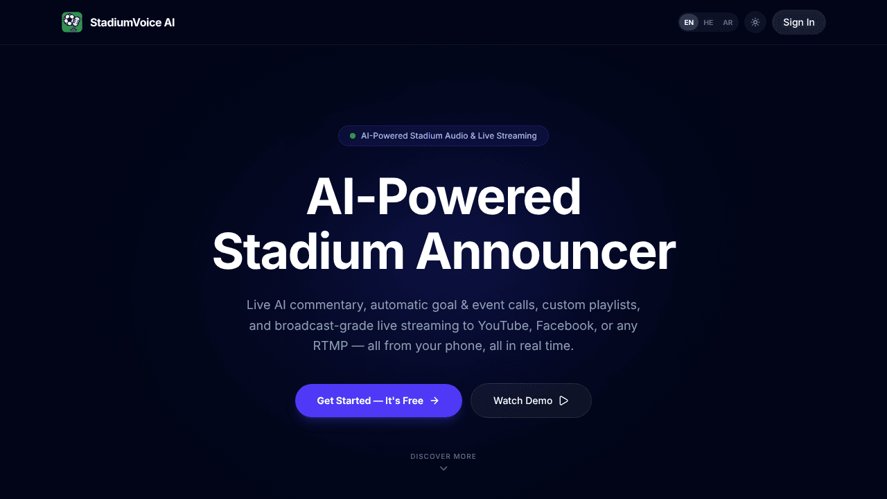 StadiumVoice AI