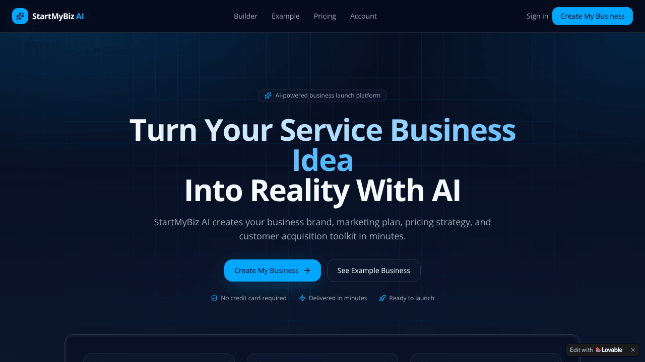 StartMyBiz AI