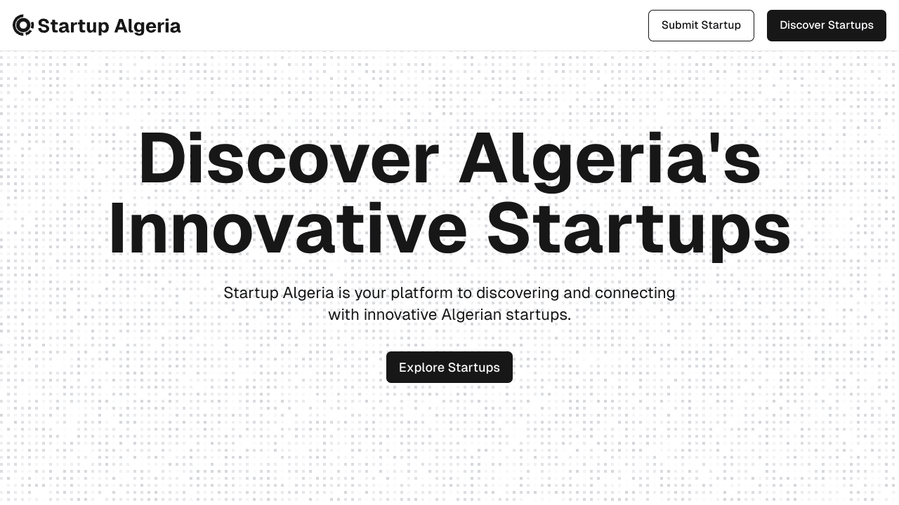 Startup Algeria