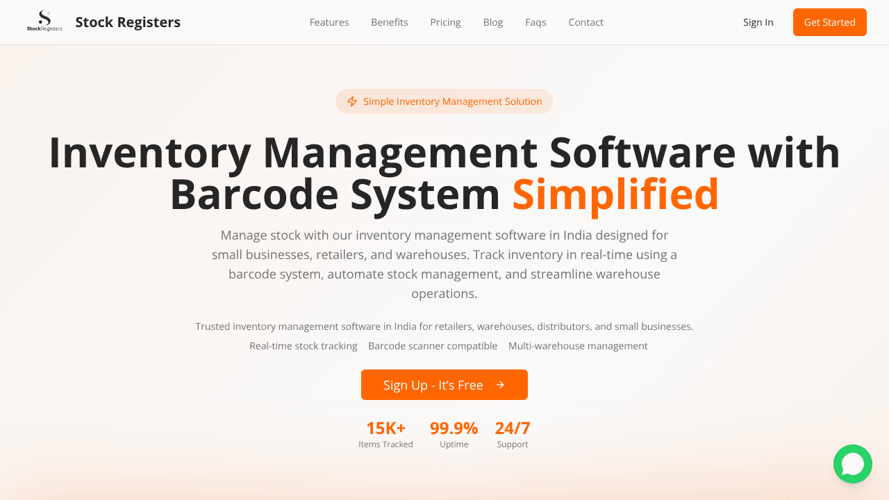 Stock Registers