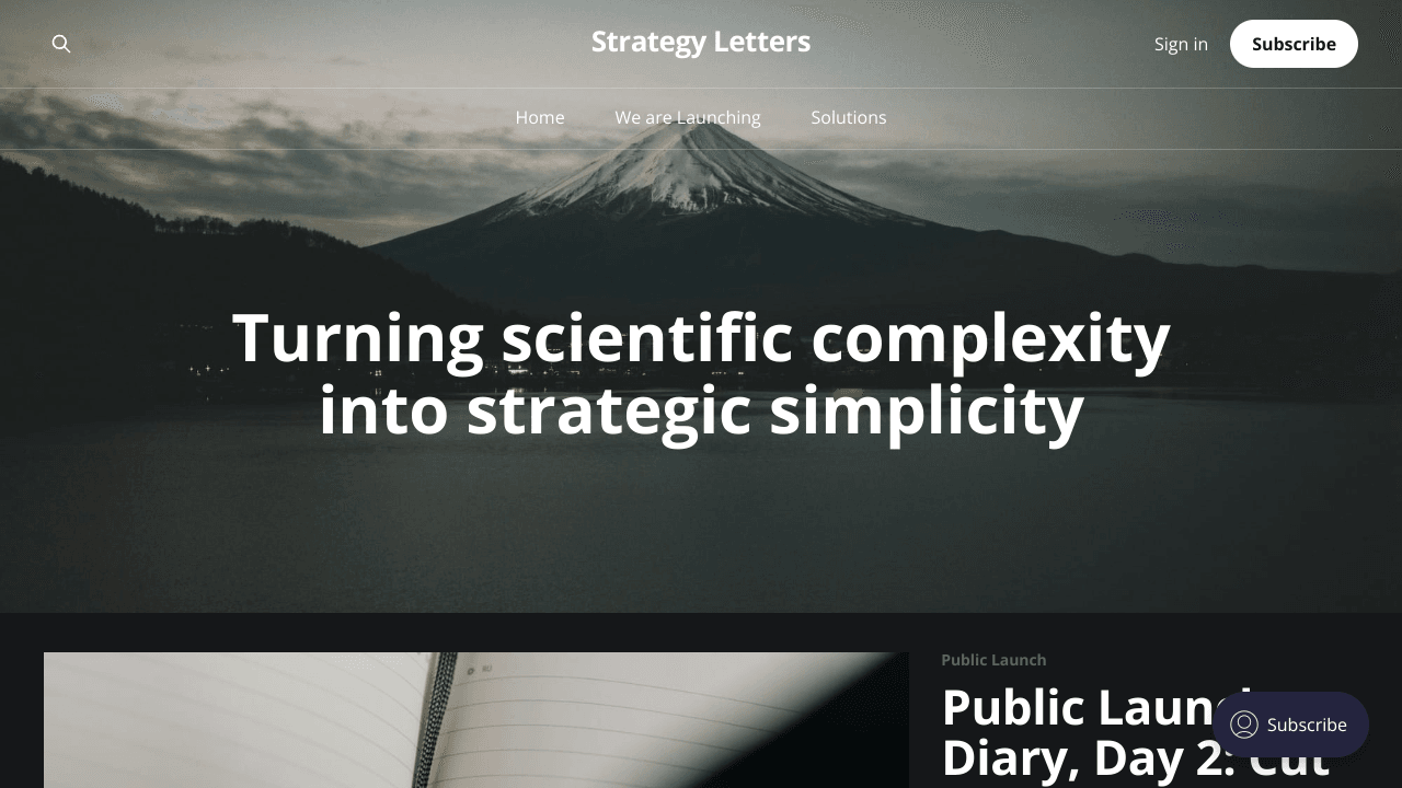 Strategy Papers