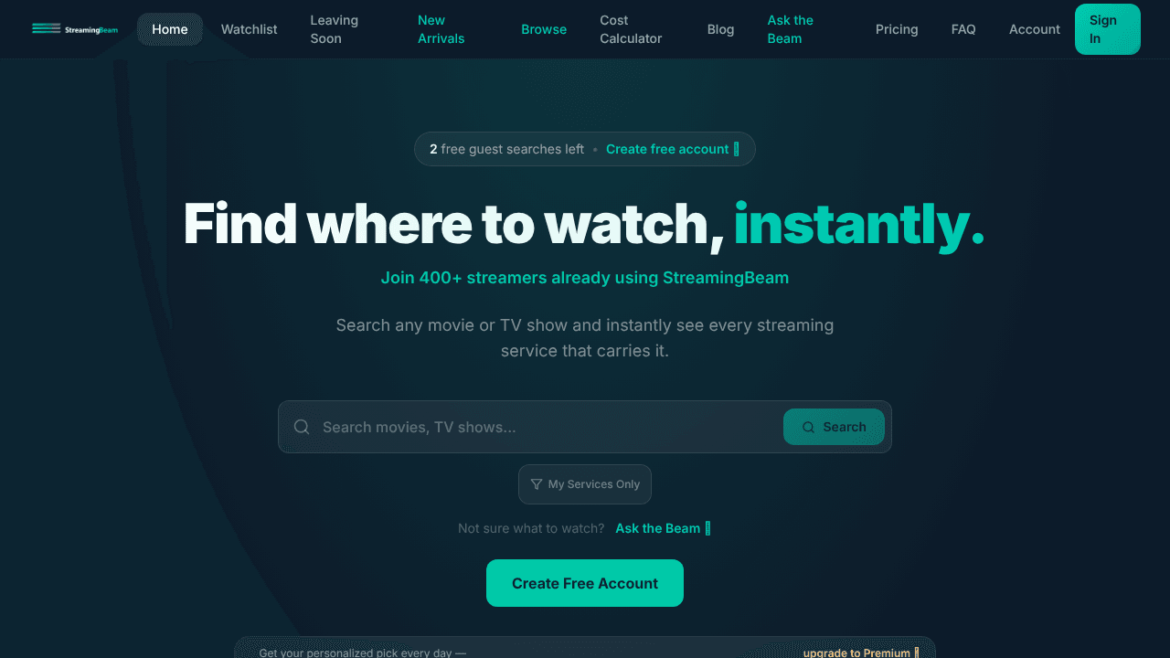 StreamingBeam