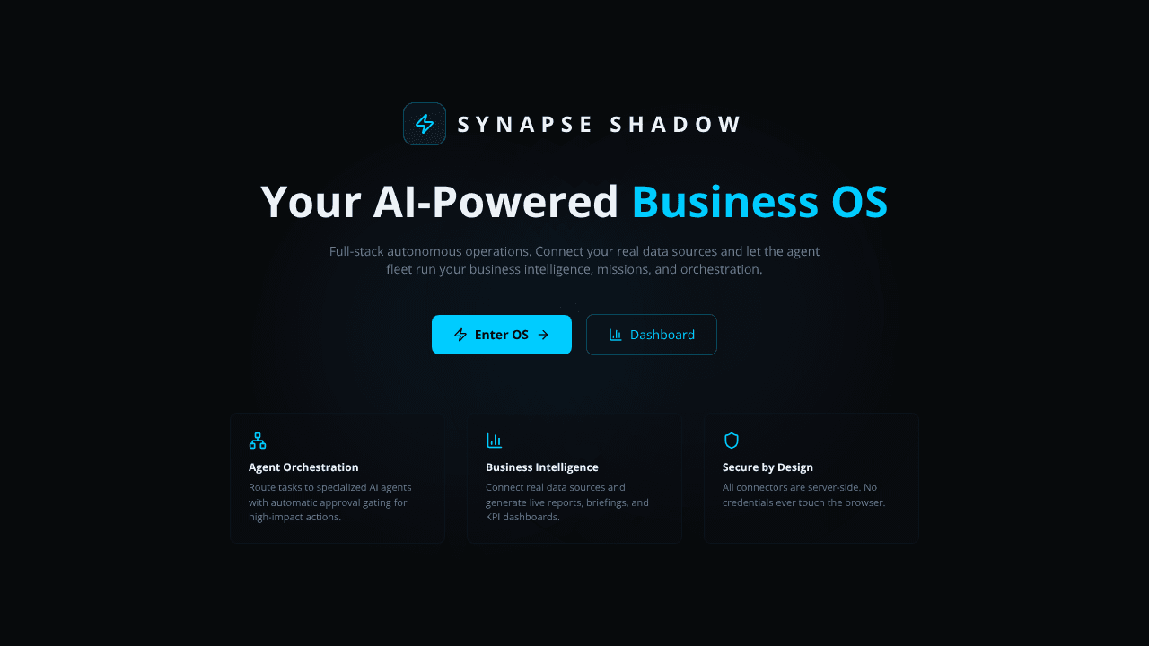 SYNAPSE SHADOW Business OS