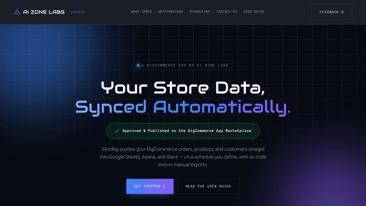 SyncBig - BigCommerce