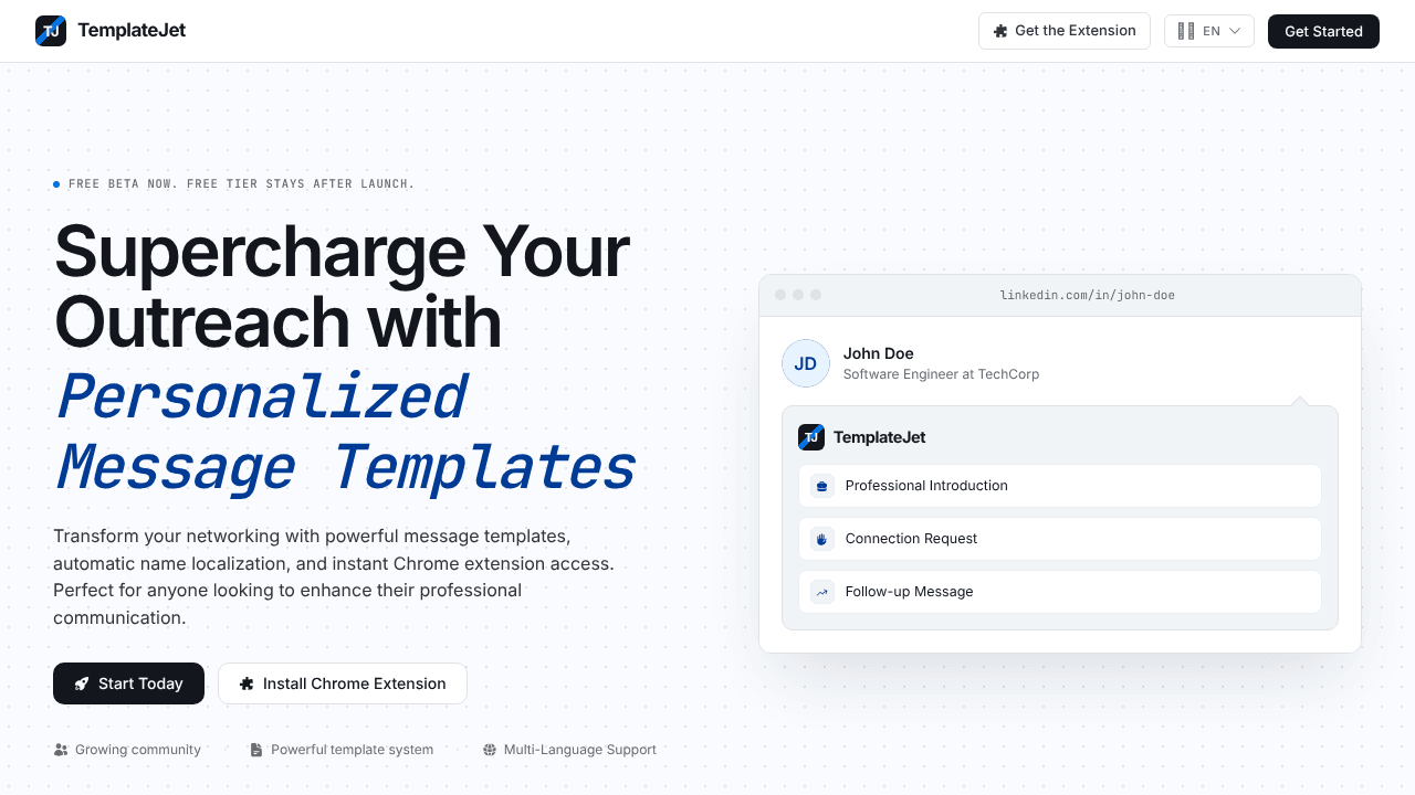 TemplateJet