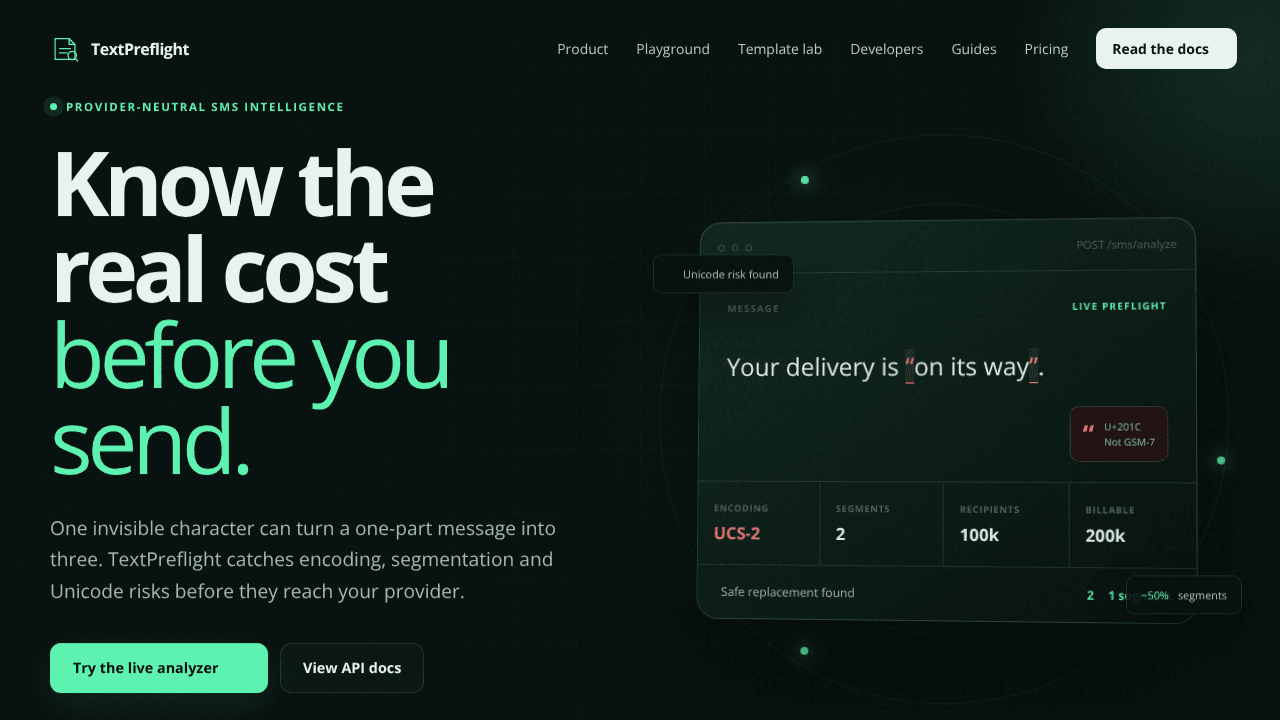 TextPreflight