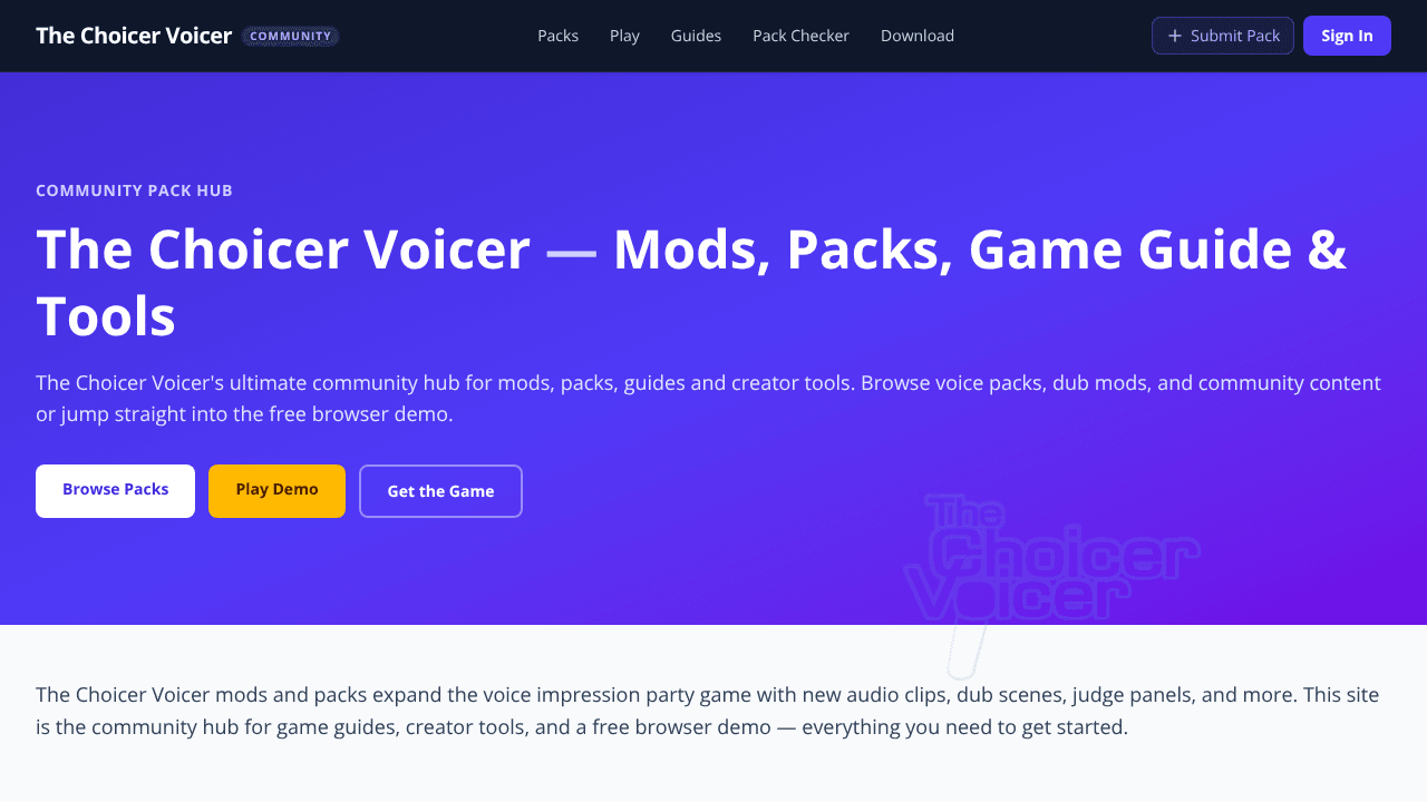 The Choicer Voicer