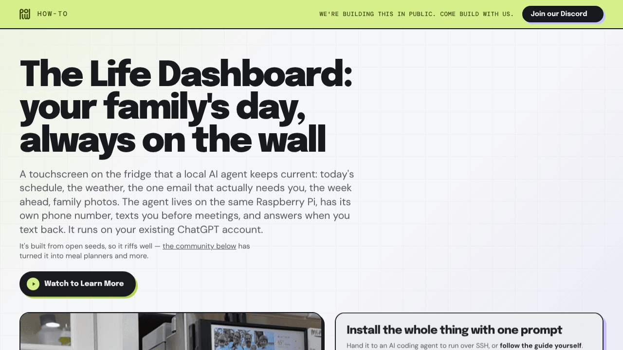 The Life Dashboard