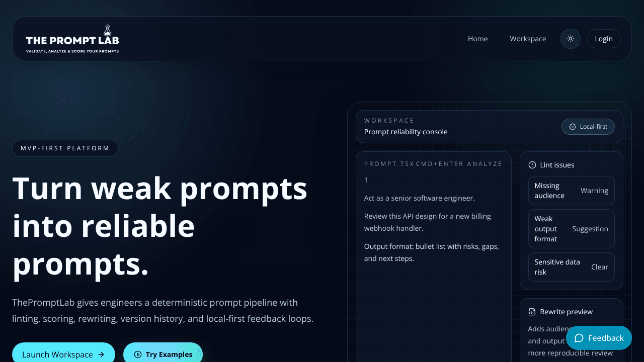 The Prompt Lab