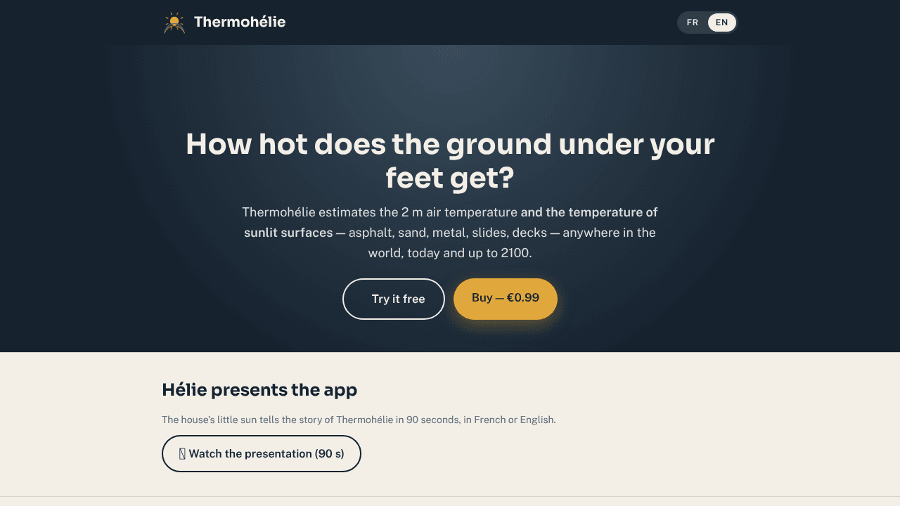 Thermohélie